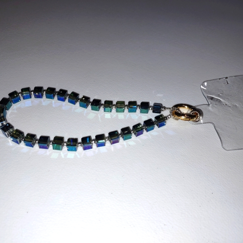 Handmade Beaded Phone Charm Holder